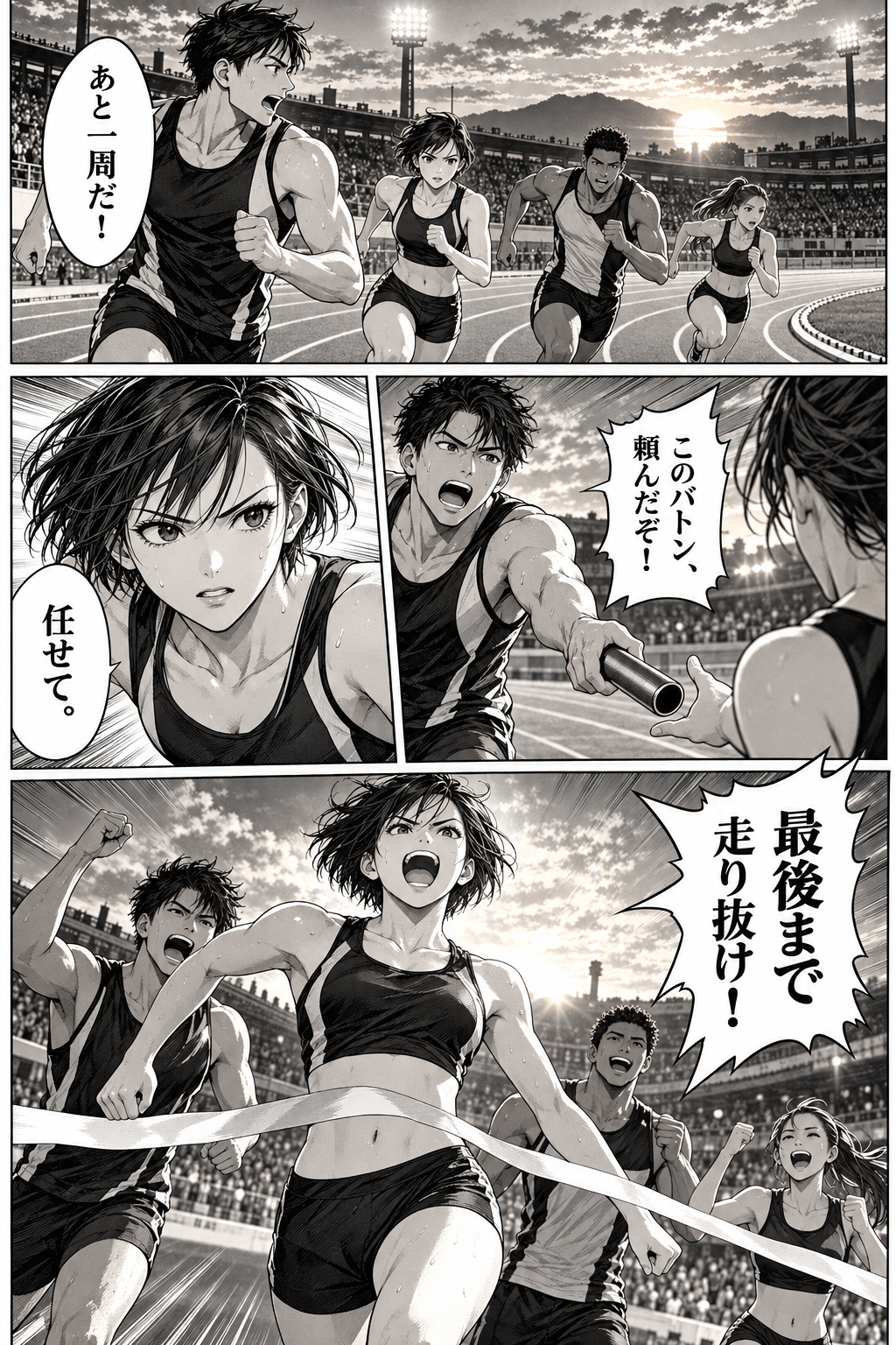 The Last Lap, original 日本語 manga